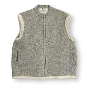 Winona Knits Sherpa Lined Knit Vest Size 2X